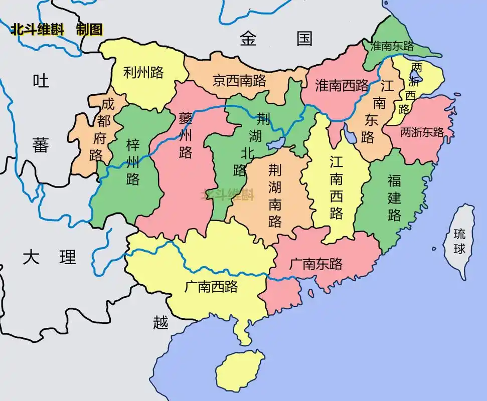 从北宋到南宋,丢了半壁江山.