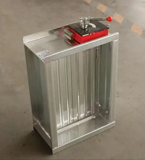 青岛热销优质镀锌板防火阀 3c认证防火阀可定制