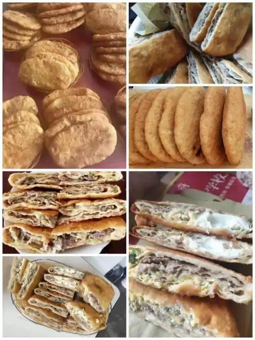 【顺丰】山东菏泽郓城特产壮馍烧饼夹牛肉香河肉饼早餐面食 【顺丰】4