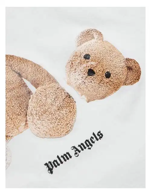 【现货】palm angels 断头熊 奢侈品新款女士棉质印花图案宽松版短款