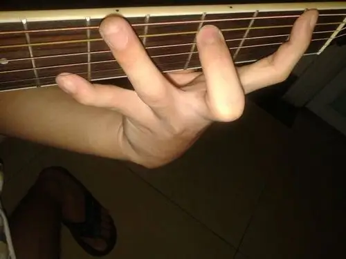 吉他手指握法的图片有吗?