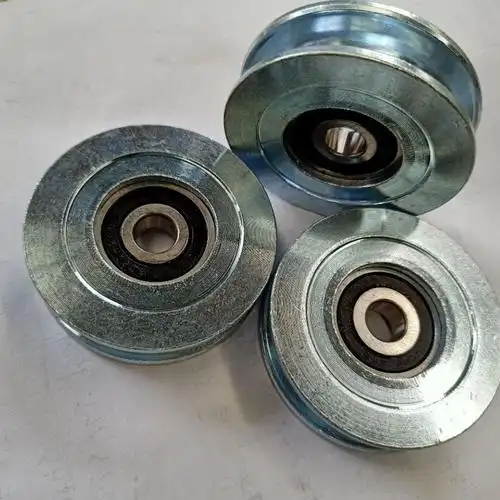 渣土车自动篷布滑轮转角滑轮盘绳器专用60轮5个装7月23日发完