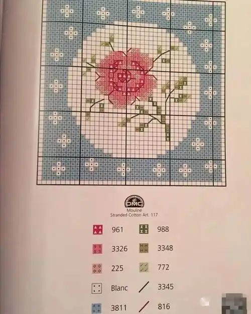 十字绣单支小花朵60个美丽的十字绣图案