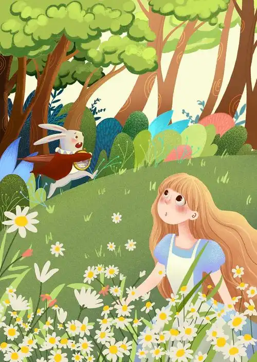 爱丽丝梦游仙境|插画|商业插画|起个名字好难哦_原创作品-站酷zcool