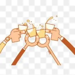 干杯简笔画 一杯简笔画