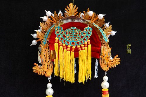 豫剧佘太君凤冠京剧戏曲舞台老生老旦冠帽子凤冠五凤冠戏剧