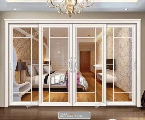 2mm推拉门 客厅隔断门落地阳台钢化玻璃门厂家直销