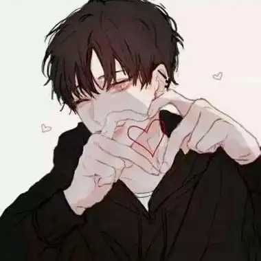 帅气撩人高冷动漫男头像二次元高冷侧脸男头像