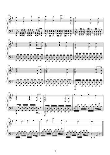 rise钢琴谱-虫虫钢琴
