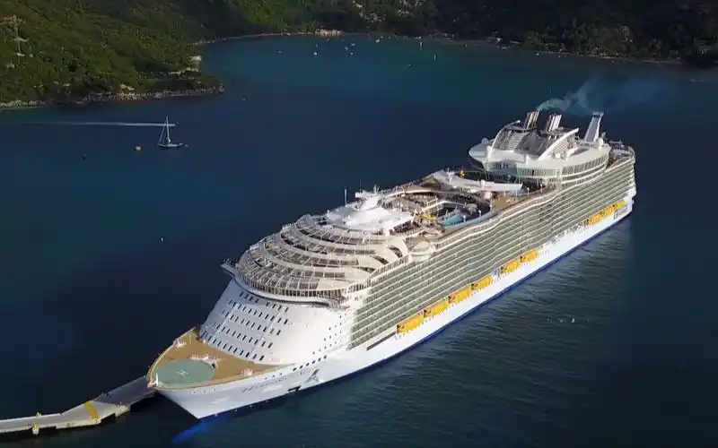 海洋和谐号离开港口_哔哩哔哩 (゜-゜)つロ 干杯~-bilibili