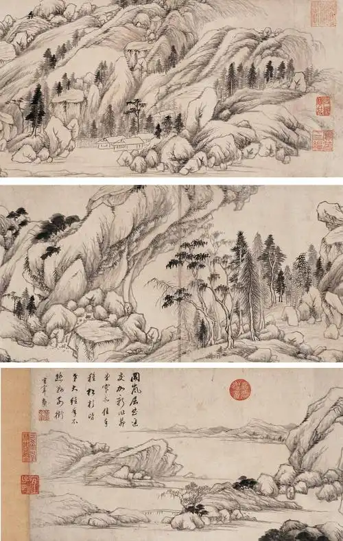 明董其昌绘画作品欣赏