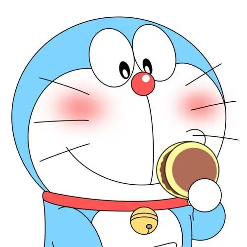 哆啦a梦铜锣烧手绘头像,卡通头像图片-回车桌面