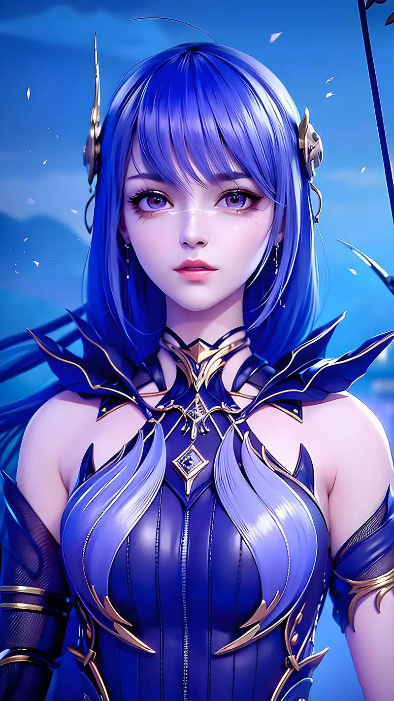 动漫壁纸神印王座圣采儿4k超高清手机壁纸