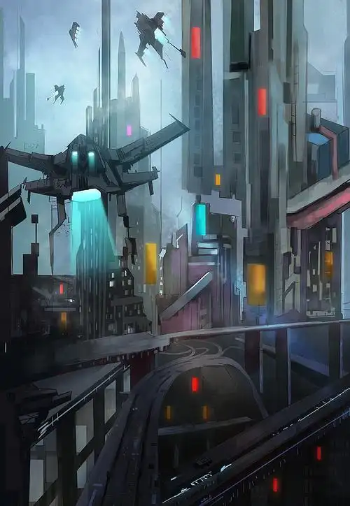 未来世界|插画|艺术插画|小笔仙_原创作品-站酷zcool