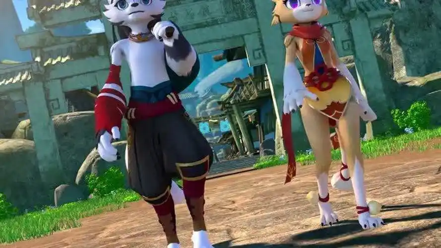 巨兵长城传白狼害洗月从桥上摔下来洗月骂白狼