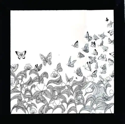 蝴蝶|插画|商业插画|olin123 - 原创作品 - 站酷 (zcool)