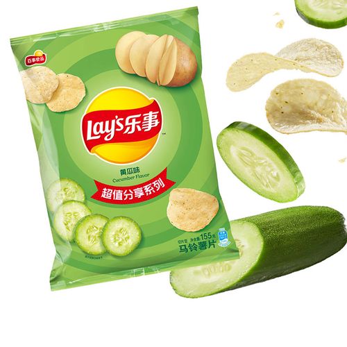 乐事马铃薯片(黄瓜味)155g/袋