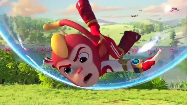 宇宙护卫队:闪电的飞梭出了问题冒黑烟了