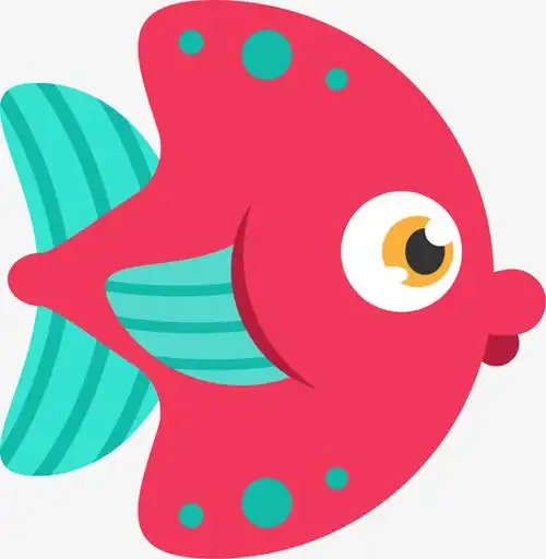 海洋生物可爱小鱼