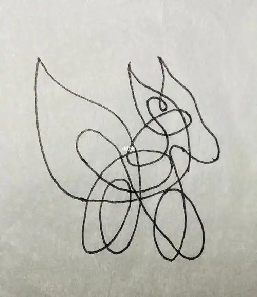 糖画是不是一笔画?屏幕前一个自信的人拿起笔