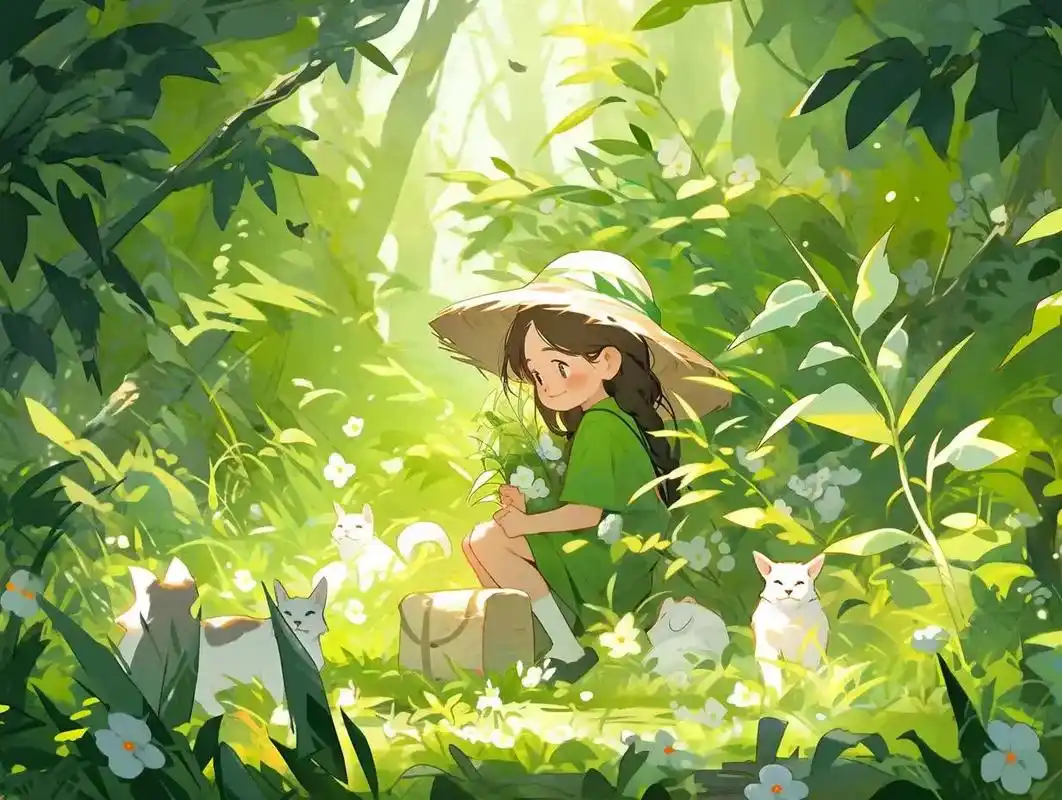 扑面而来的夏日感#动漫美图 #治愈系 #动漫少女 #唯美意境 - 抖音