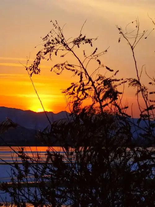 如诗如画的香湖夕阳冰上圆舞曲! - 美篇