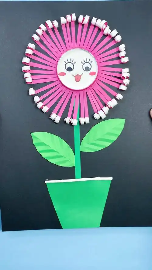 手工制作#一次性纸杯喝完不要丢哦,做个简单又好看的太阳花送给你心