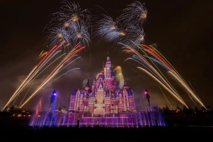 迪士尼烟火