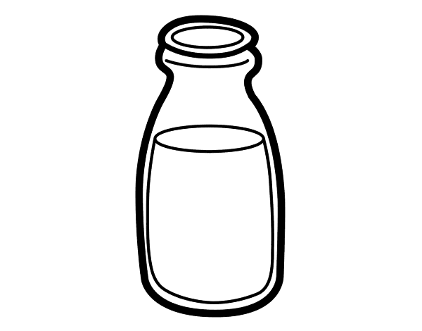 牛奶简笔画图片