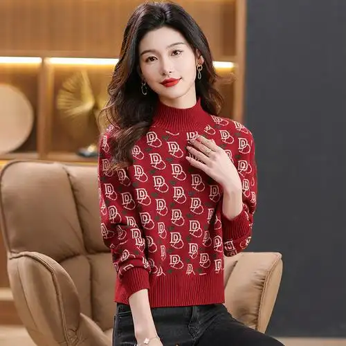 显瘦打底毛衣女专柜正品套头女士毛衣高端羊绒衫年轻漂亮打底衫女装