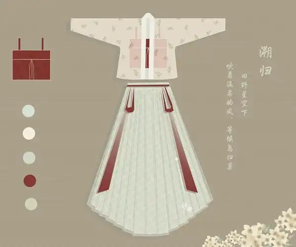 原创宋制飞机袖汉服设计 【溯归】3/365