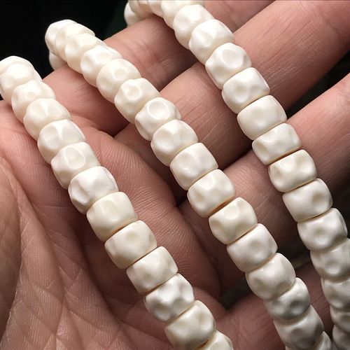 天然鹿骨雕刻百香籽 108颗佛手串 鹿腿骨念珠手链 文玩骨头