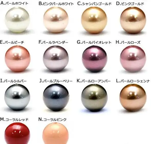 珍珠颜色的形成和孕育它的母贝种类和生长环境因素有关,主要是由它
