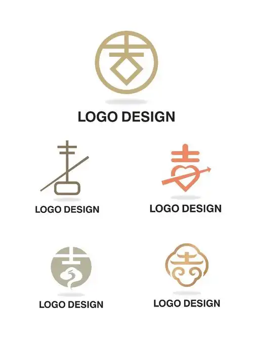 汉字的魅力吉字都可以做些什么样的logo