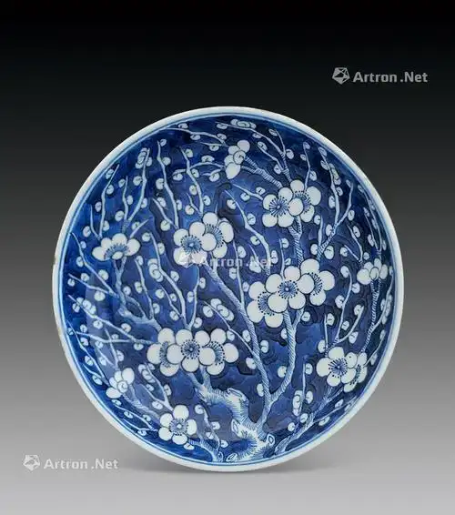 【康熙 梅花纹盘】拍卖品_图片_价格_鉴赏_清代青花瓷器_雅昌艺术品