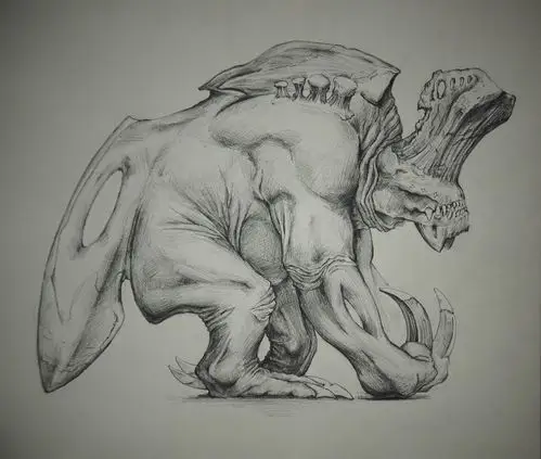 环太平洋-怪兽素描