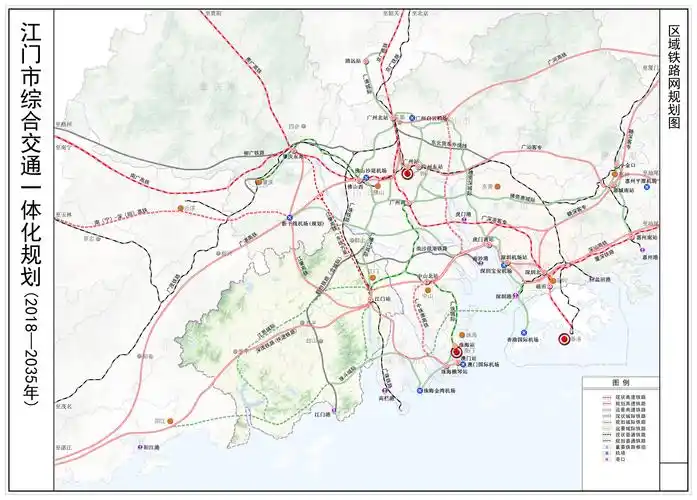 >> 江门市区域铁路网规划图  分国地图 | 分省地图 | 政区地图 | 交通