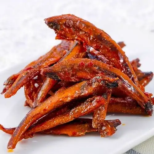 湖南特产渔乐天天香辣鱼仔酱汁糖醋鱼仔毛毛鱼甜辣鱼零食鱼仔零食香辣