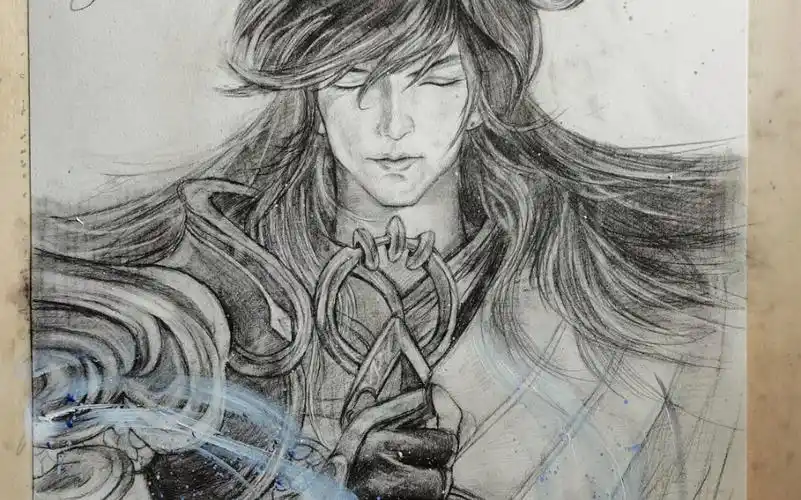 素描王者荣耀～李信