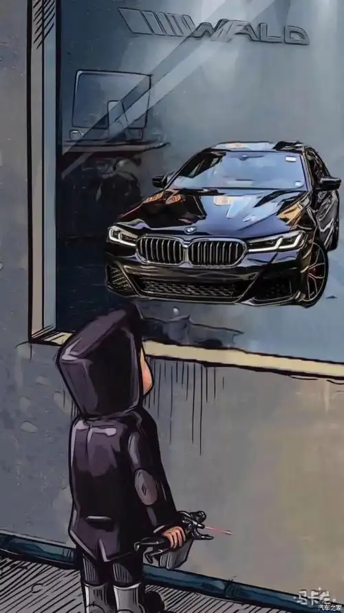 跪求大神小男孩橱窗里看车图片