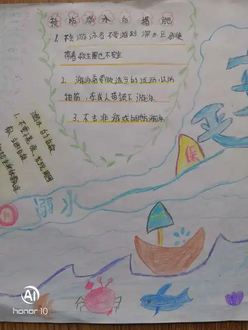 防溺水名人名言手抄报名人名言手抄报