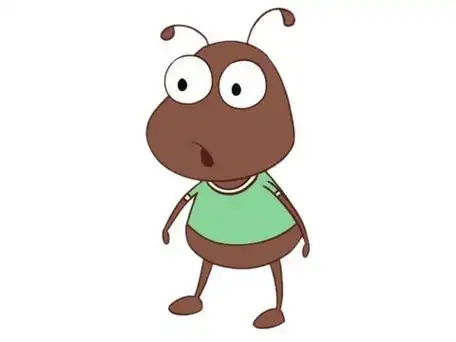 卡通蚂蚁简笔画的画法步骤教程及图片大全,简笔画图片