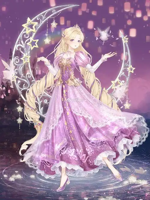 奇迹暖暖长发公主