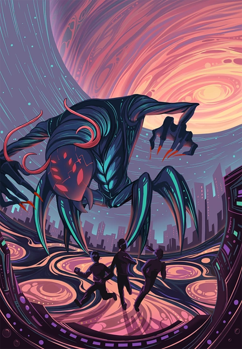 一些科幻小说封面