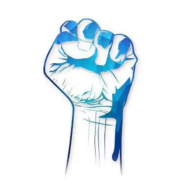 加油拳头全力以赴素材元素