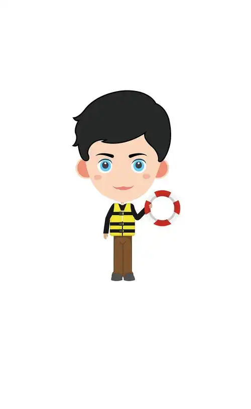 手拿救生圈的救生员 br>ps:嗯.最丑的就是这个了o_o