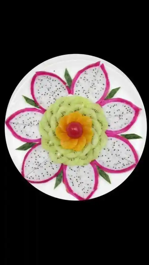 创意花式切法水果拼盘,简单易学,你学会了吗?