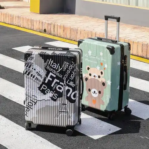 24寸行李箱男结实加厚耐用学生拉杆箱女个性旅行箱小型轻便皮箱子