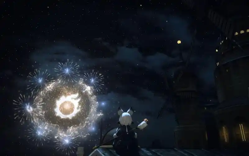 ff14红莲节烟花高脚孤丘