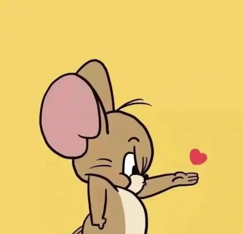 一组汤姆和杰瑞的情头.#欢迎取图 #情侣头像 #猫和老鼠 - 抖音